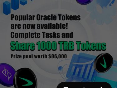 Popular Oracle Tokens are now Available! Complete Tasks and Share 1000 TRB Tokens