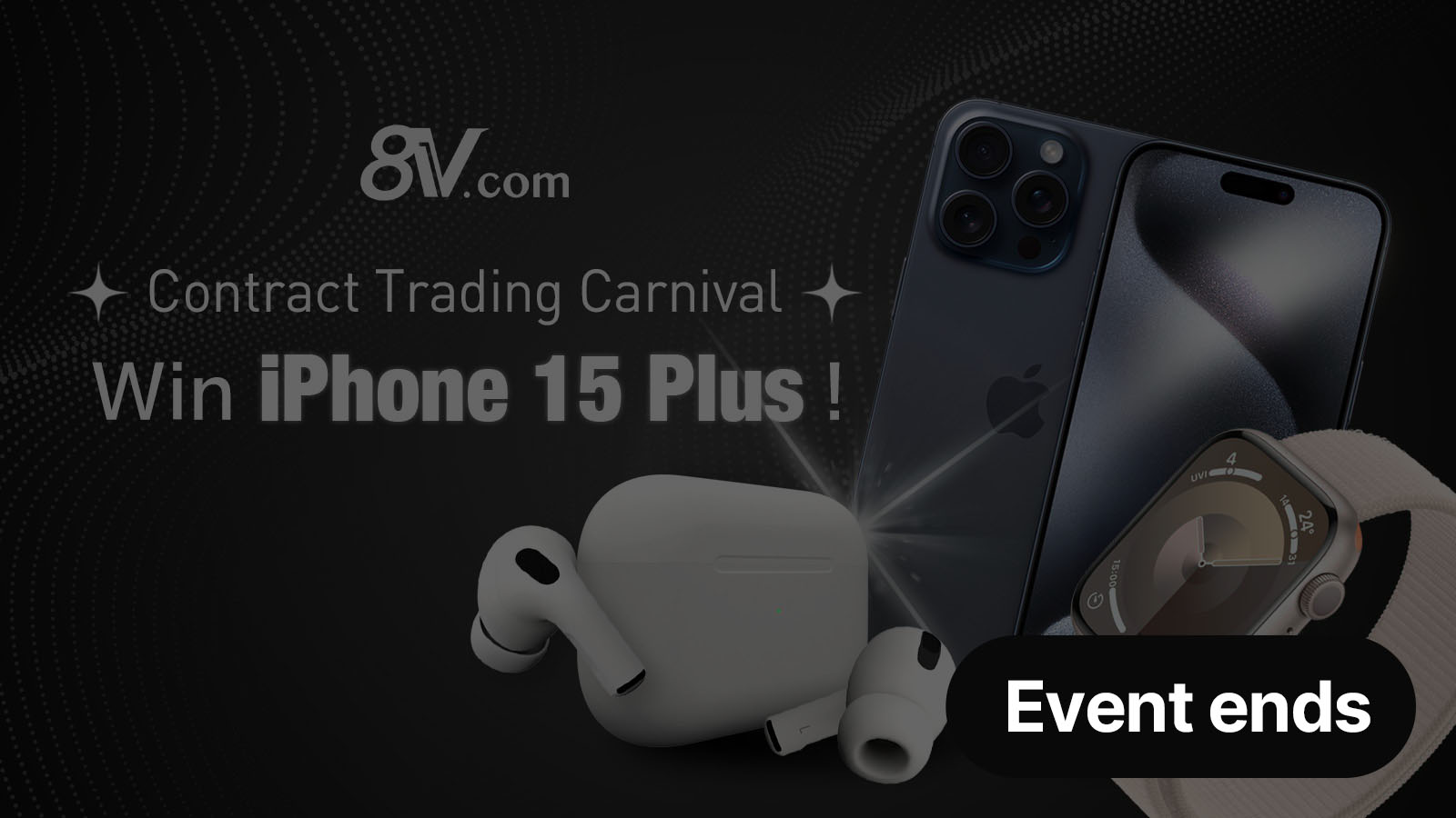 “Contract Trading Carnival: Win iPhone 15 Plus!” event ended
