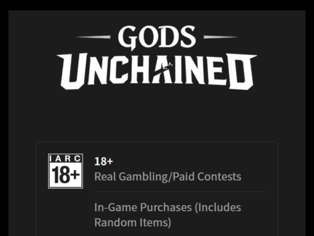 從 Gods Unchained 下架事件看 Epic Games 對於區塊鏈遊戲之重視