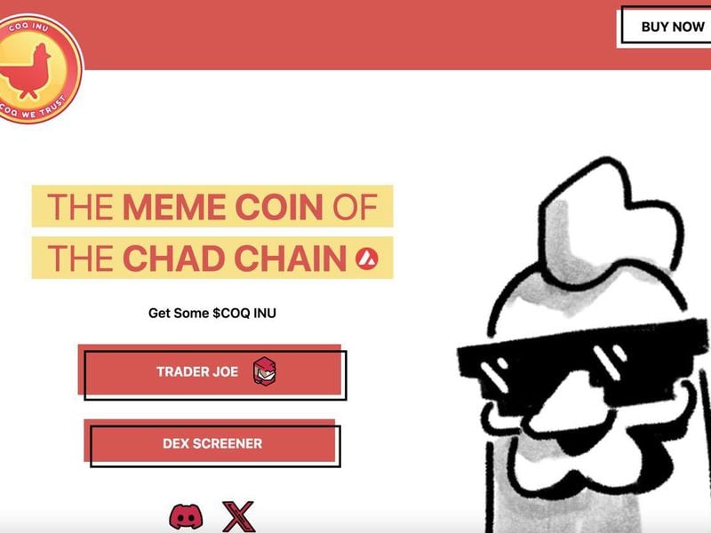 Trader Turns $450 into $2M Betting on Avalanche Meme Coin Coq Inu