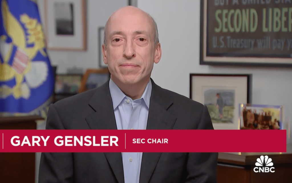 SEC 主席評論比特幣 ETF：中心化的 ETF 諷刺了中本聰的去中心化願景