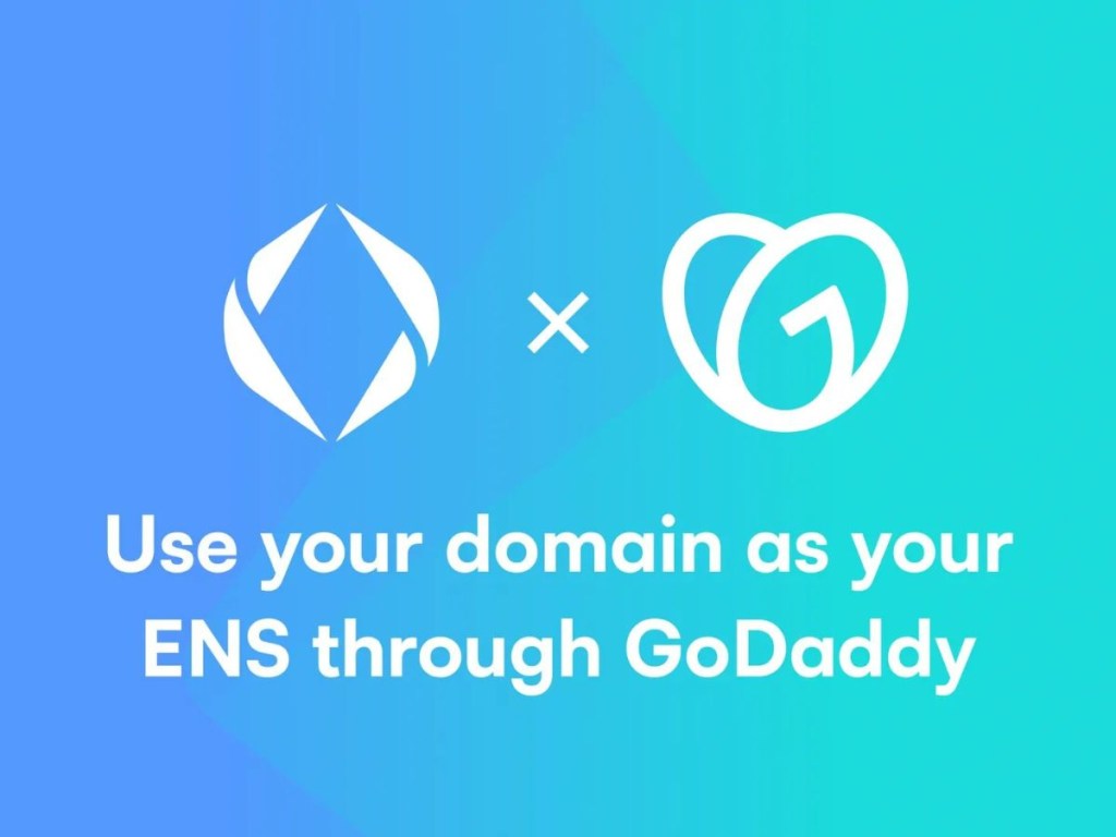 ENS 與網域註冊商 GoDaddy 合作，推出零費用 DNS 導入功能