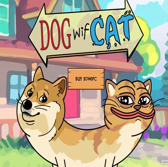 新Solana模因币DogWifCat 24 小时内爆升2,367%　是下一个$BOME？