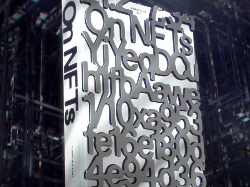 Robert Alice Made NFT History, Now He’s Writing About It