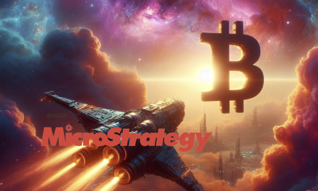 微策略一日大漲 23%更勝BTC，再發六億可轉債買比特幣