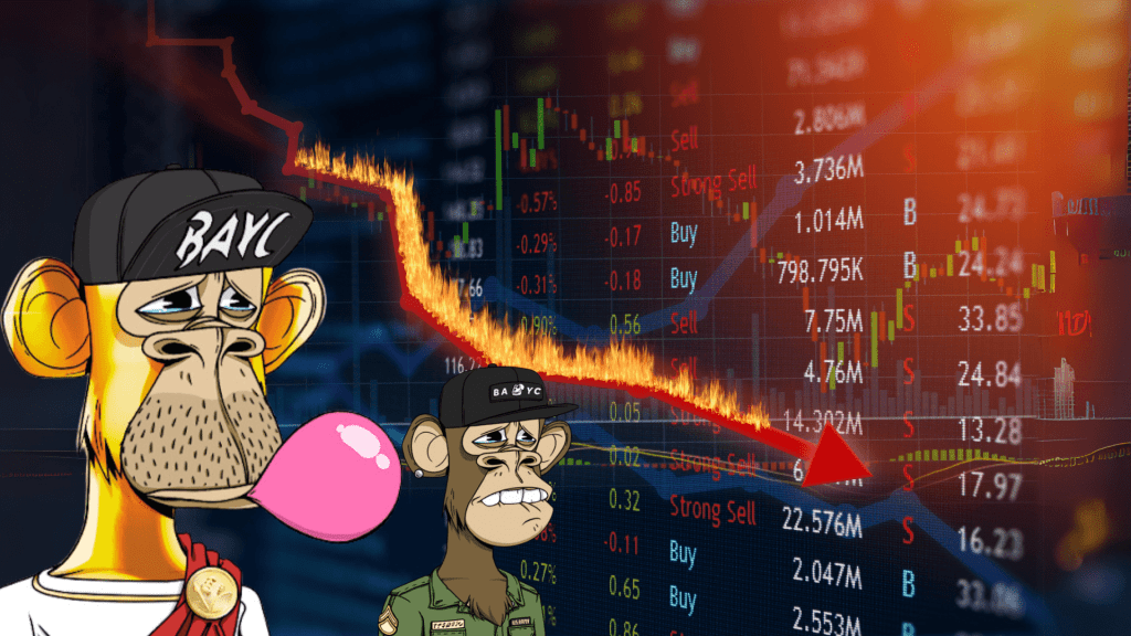 NFT全線崩跌！藍籌專案紛紛月跌逾30%，KOL點明問題：牛市誰炒NFT？