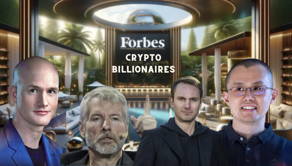 富比士加密億萬富豪榜，CZ 連三年居首，Paolo Ardoino 首度上榜