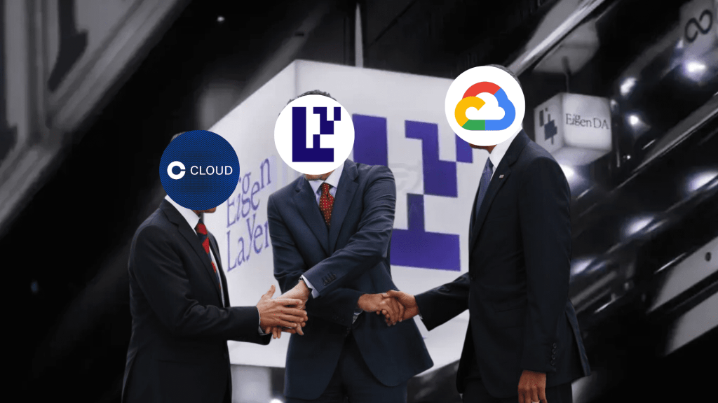 Coinbase與Google Cloud恭喜EigenLayer主網上線：已成為節點營運商