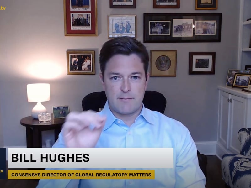 ‘It Can Be Said With Confidence the SEC Is Investigating Ethereum’: Consensys’ Bill Hughes Talks Crypto Law