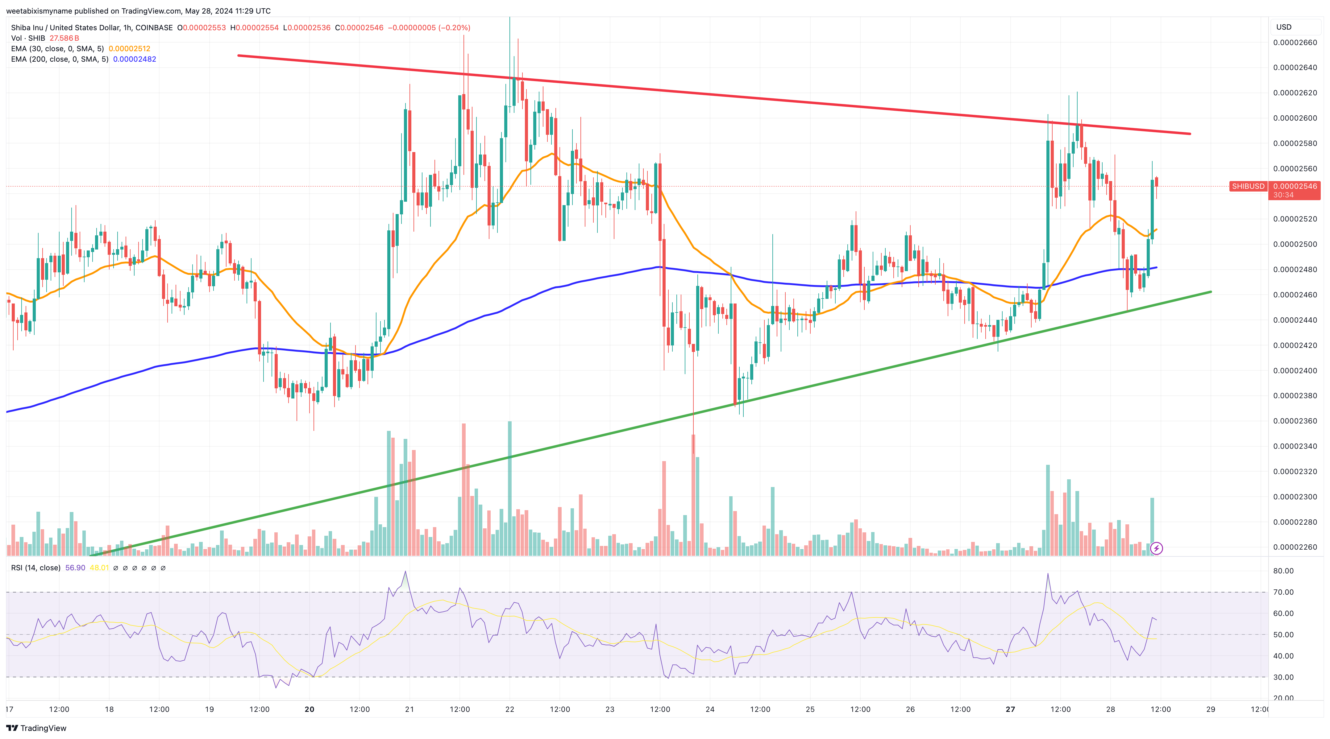 柴犬币价格预测：投资者将$2,625变成$110万　另一波重大涨势即将开始？