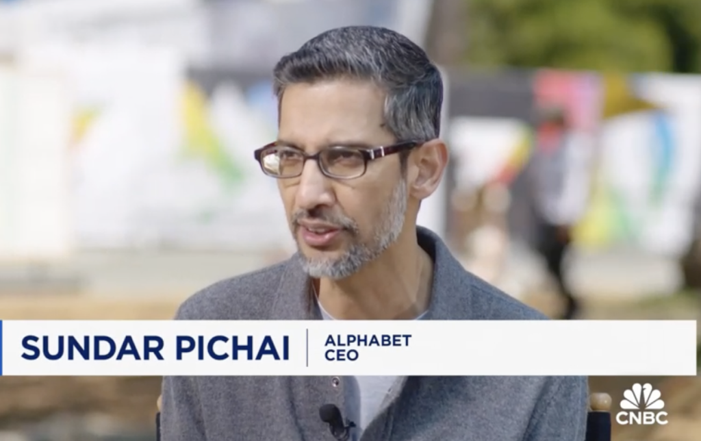 ​Google 執行長 Sundar Pichai 將調查 OpenAI 不當使用 YouTube 內容的情況