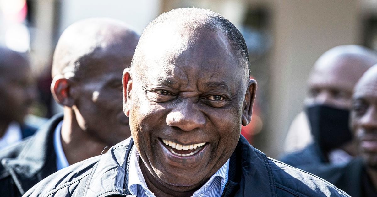 South Africa has elected Cyril Ramaphosa of the ANC for a second term as President.