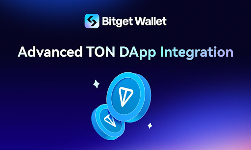 ​Bitget Wallet 針對 dApp 進一步推出 TON 網路整合
