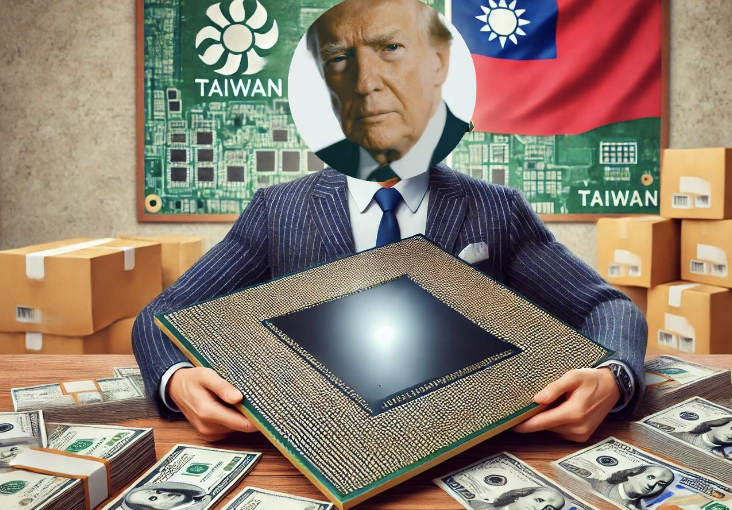 ​彭博專訪川普：保衛台灣有點難，半導體很賺，應給美國保護費