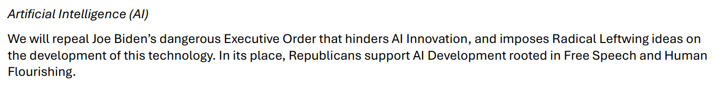 ​美共和黨2024黨綱提加密貨幣：反對CBDC、捍衛人民數位資產擁有權