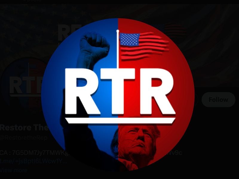 A Trump-themed cryptocurrency experienced a sharp increase in value, only to plunge 95% after Donald Trump’s son dampened expectations that the former president endorsed it.