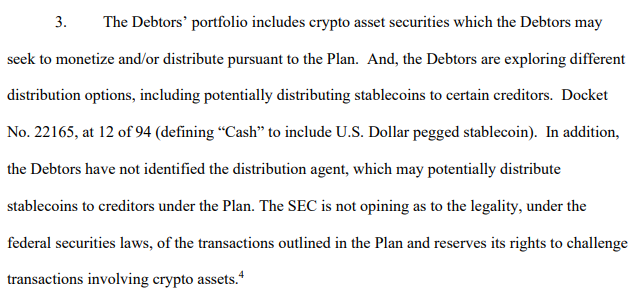 ​FTX 索賠更新：10/7 舉行聽證會，SEC 可能反對以穩定幣返還資產
