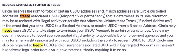 ​輸入錯誤發送百萬 USDC 至無人錢包，狀告法院要求 Circle 賠償
