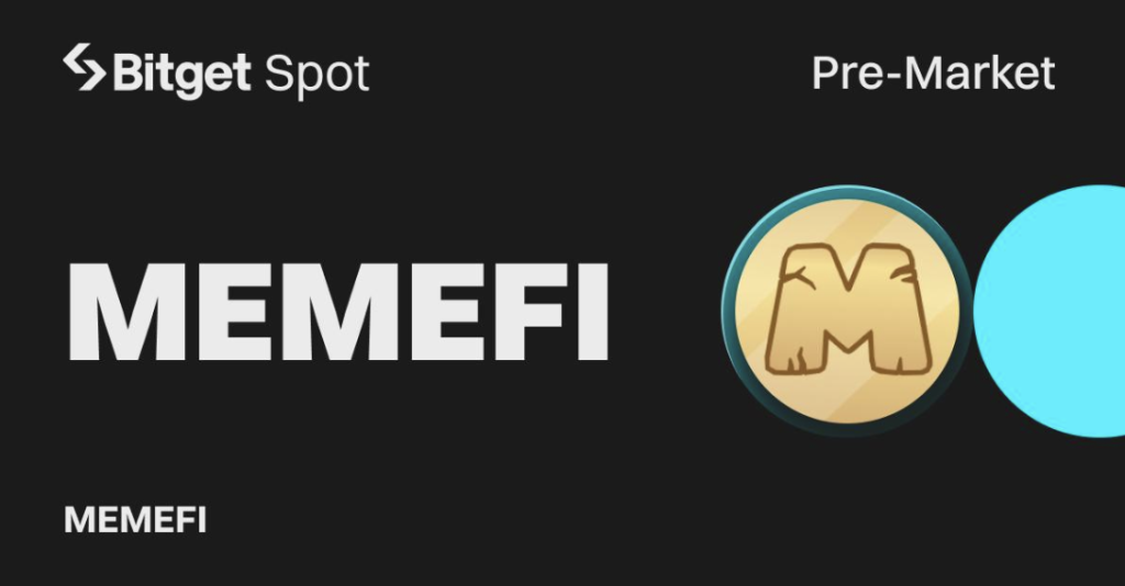 ​Bitget 盤前交易上架社交技術遊戲 MemeFi