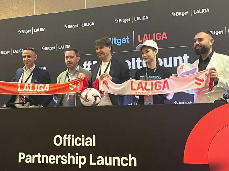 Crypto Exchange Bitget Seals ‘Multi-Million Dollar’ Deal With La Liga