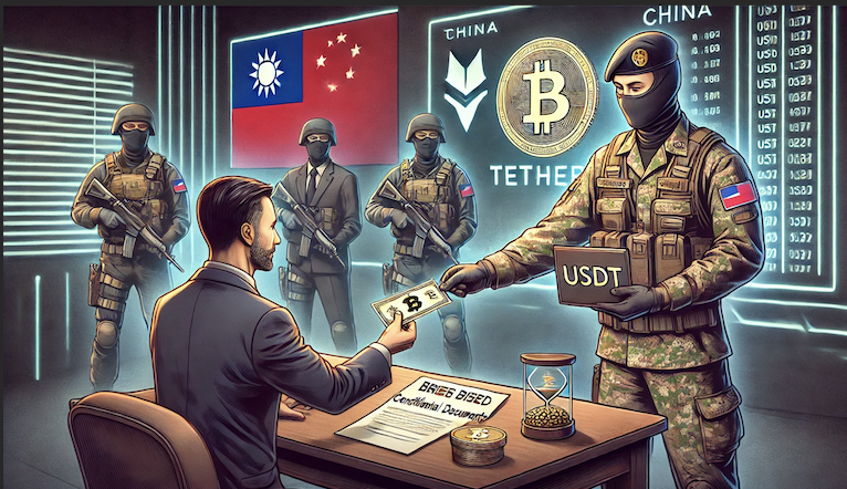 ​中國精進滲透手段：台灣軍官收取 USDT 交換國家機密，Telegram 通訊匿名人士