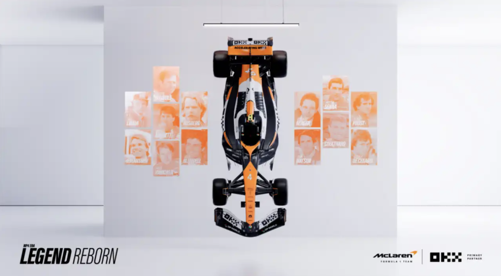 ​OKX 行銷長 Haider Rafique：預告與麥拉倫車隊共同設計的「Legend Reborn」塗裝