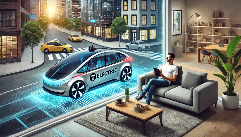 特斯拉股價飆漲新希望:電動計程車在外開車,司機在家躺著賺?