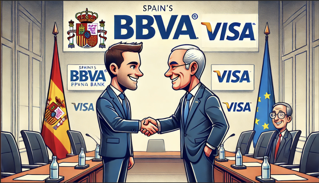 ​BBVA 與 Visa 明年共推歐元穩定幣，將用於資產化代幣市場結算