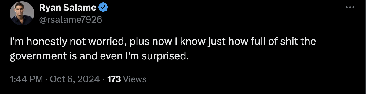 ​前 FTX 高層期待坐牢，Ryan Salame 稱刑期像「夏令營」