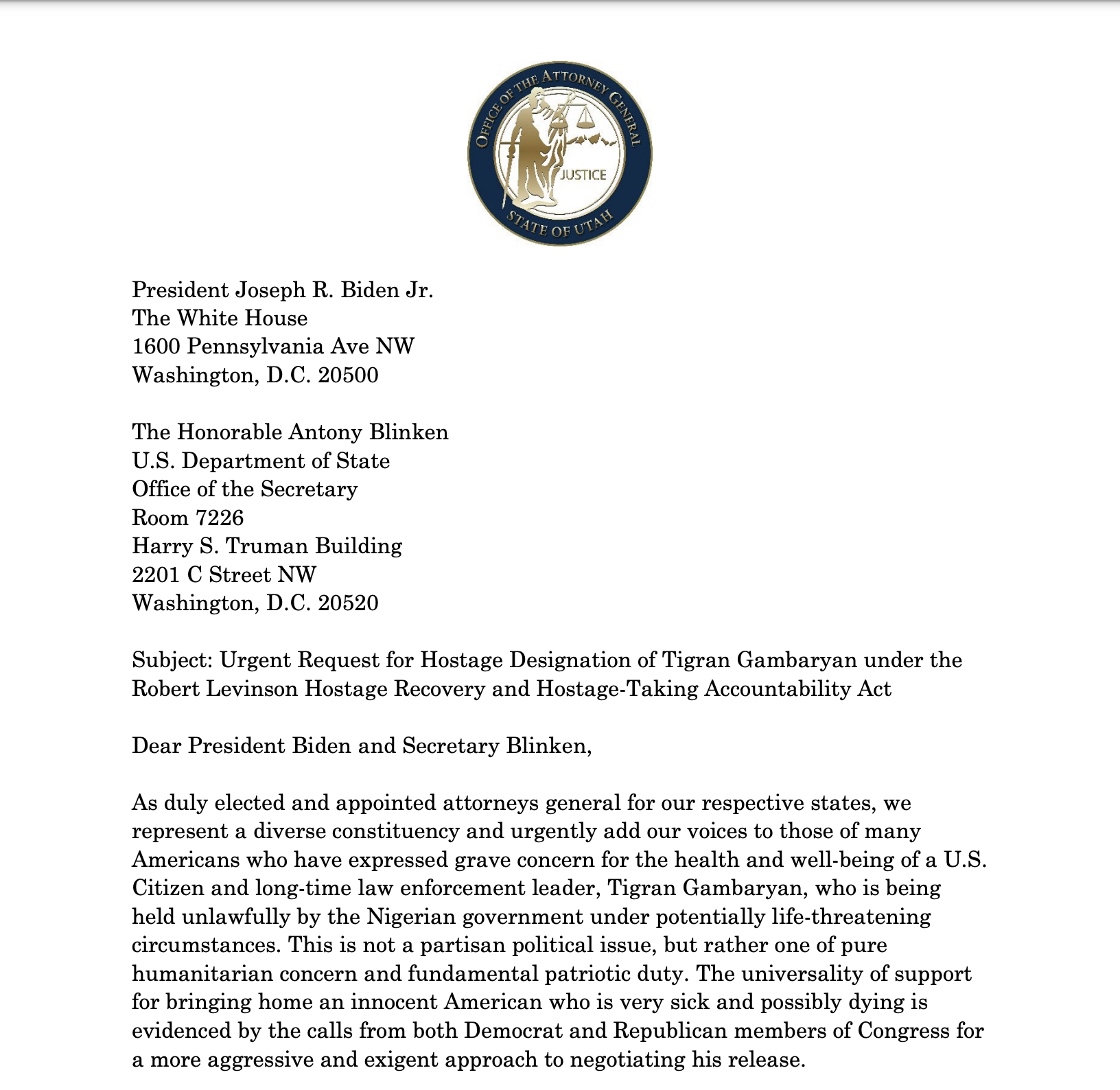 ​幣安高管遭奈及利亞扣押事態升級，美 18 名檢察長聯名敦促拜登政府