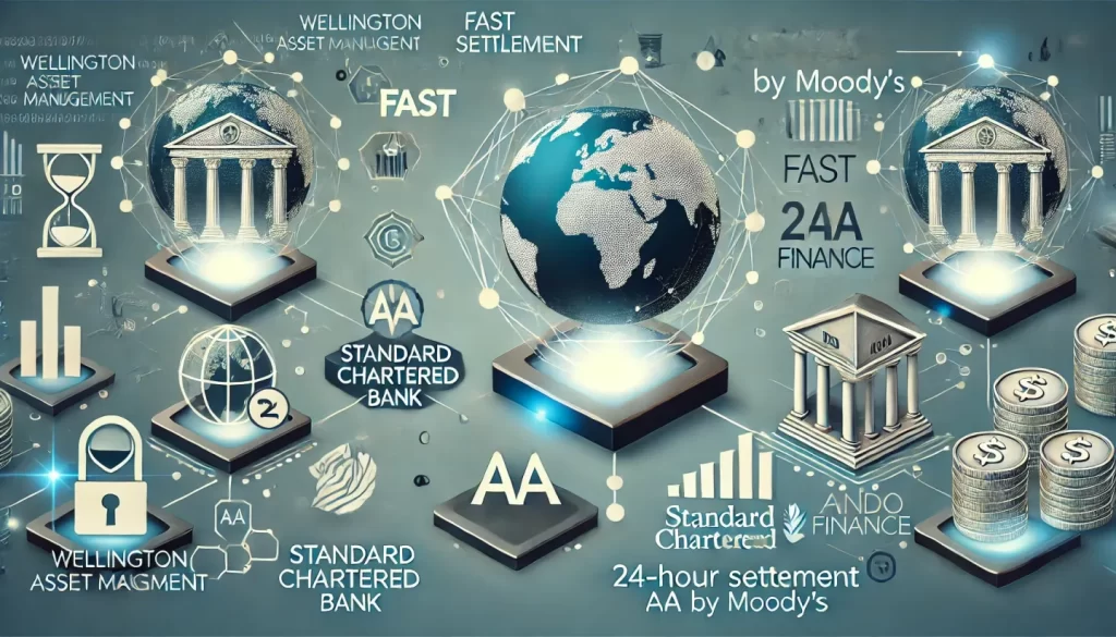 ​資產管理公司 Wellington 攜手渣打丶Ondo Finance，推出穆迪 Aa 評級鏈上基金