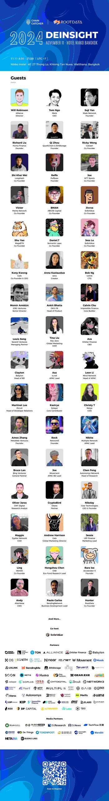 HashKey Capital 管理合伙人 Ryan Chen 确认出席「DeInsight 2024」 年度峰会