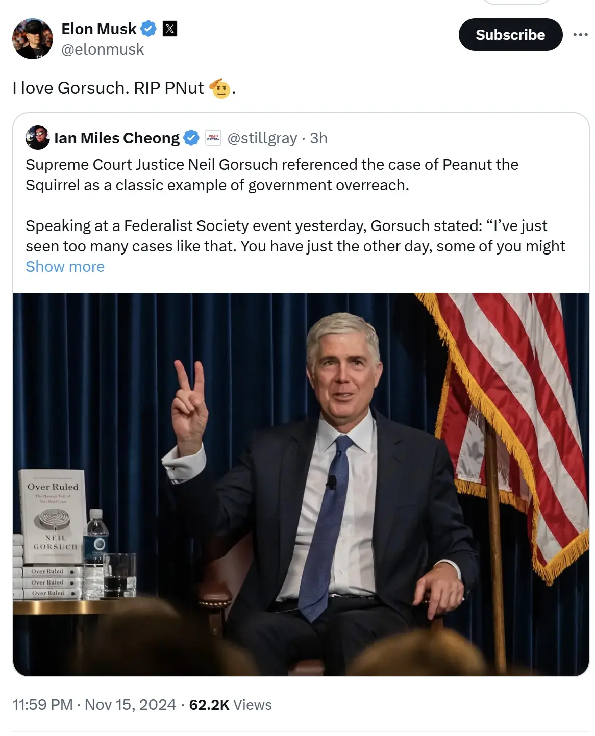 马斯克再次发文提及 PNut