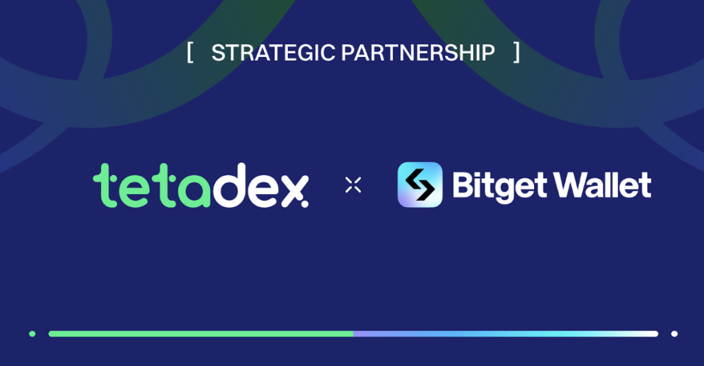 ​Bitget Wallet 與 tetadex 合作，簡化鏈上合約交易體驗