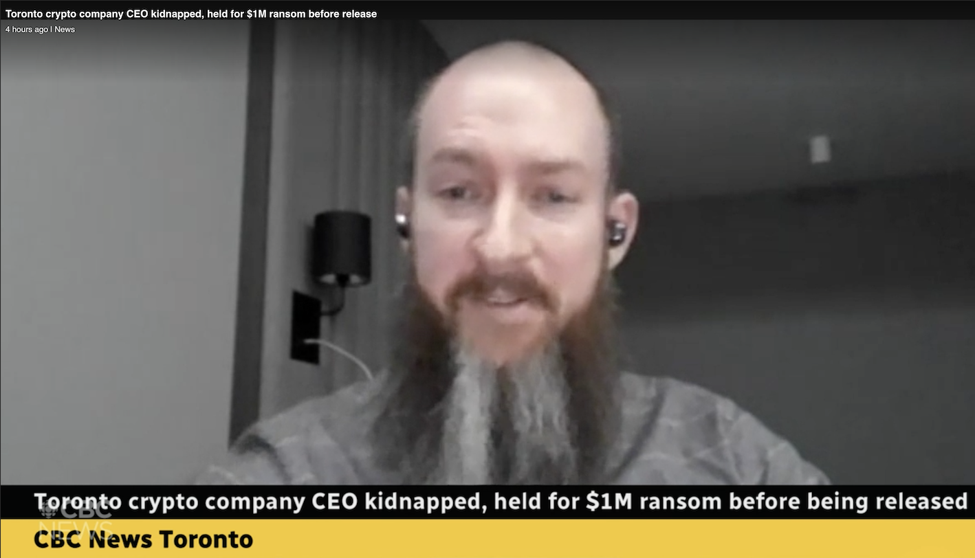 ​加拿大交易所 WonderFi 執行長遭當強押上車，綁架案隨比特幣價格增加