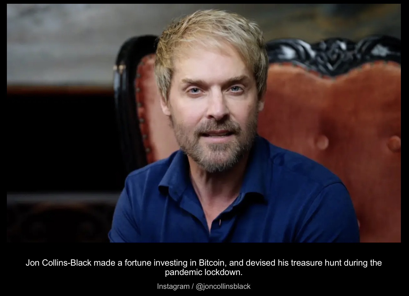 ​法櫃奇兵真實版：比特幣富翁玩人性，出書留線索讓大眾瘋尋寶