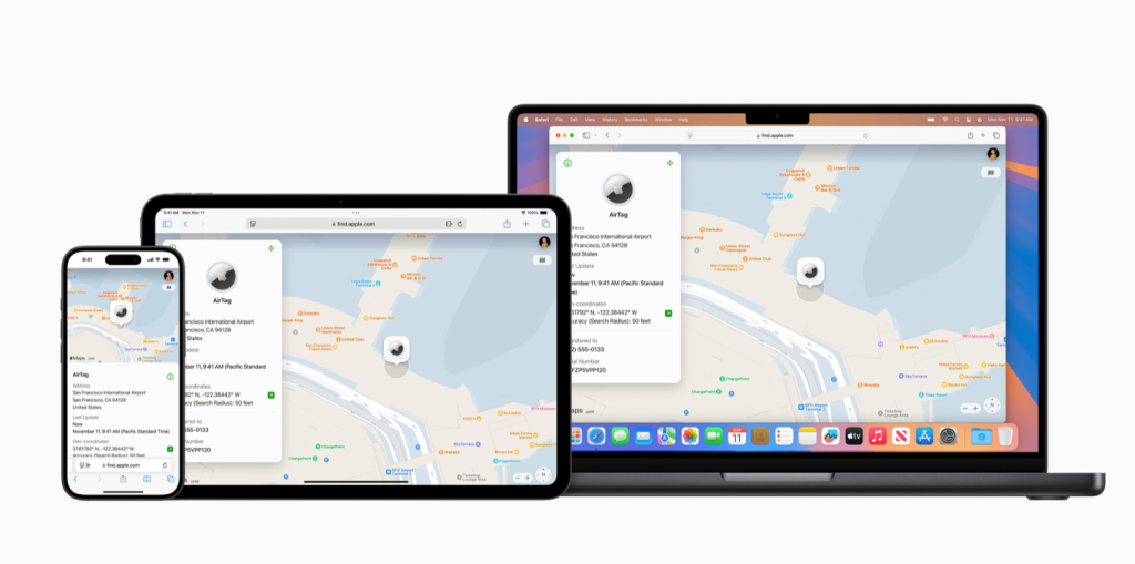​蘋果將推出新 AirTag 物件定位功能，尋找遺失物、加強保護個資