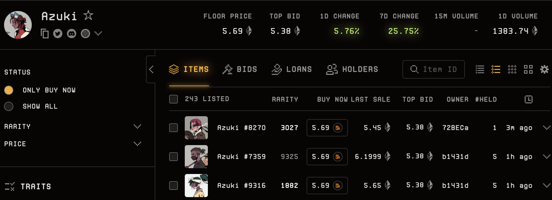 ​Andrew Kang 稱 NFT 將踏入大牛市：BLUR 市佔率碾壓 Magic Eden，AI 成新世代買家