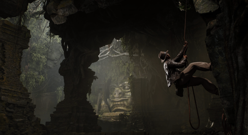 盧卡斯經典電影與輝達 AI 合作沈浸式遊戲 :印第安納瓊斯 – 古老之圈 年底壓軸推出