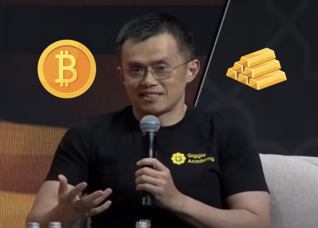 ​幣安創辦人 CZ：比特幣有望超越黃金、全球比特幣儲備競爭激烈，中國可能低調佈局