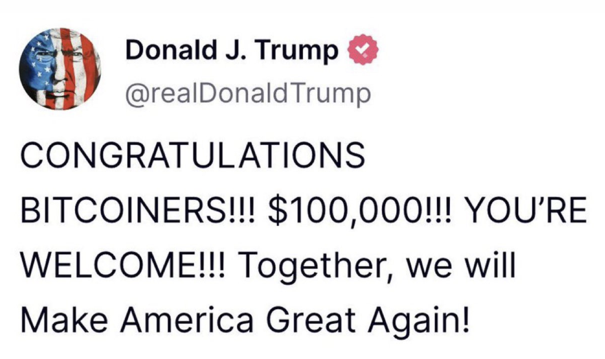 川普次子 Eric Trump:比特幣是房地產最佳對沖工具,未來價格絕對突破百萬大關