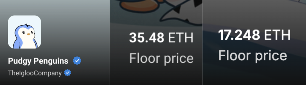 胖企鵝代幣 PENGU 首日交易暴跌將近 60 %,NFT 地板價也慘遭腰斬