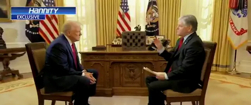 特朗普今晨做客福克斯新闻专访