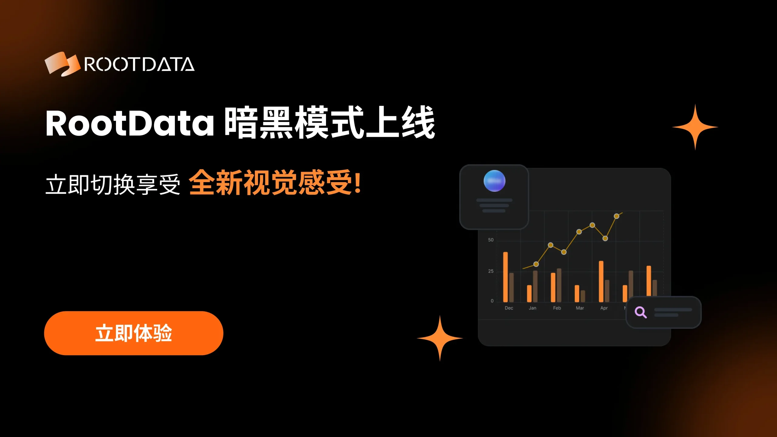 RootData 现已在 PC 端推出暗黑模式