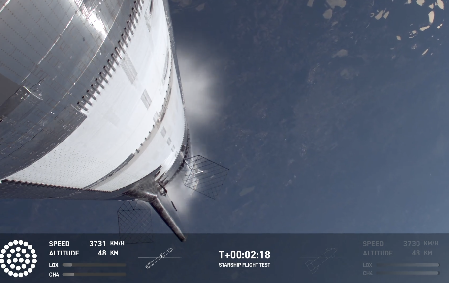 ​SpaceX 試飛失敗！Starship 火箭升空後解體，FAA 警告飛機避開墜落殘骸區