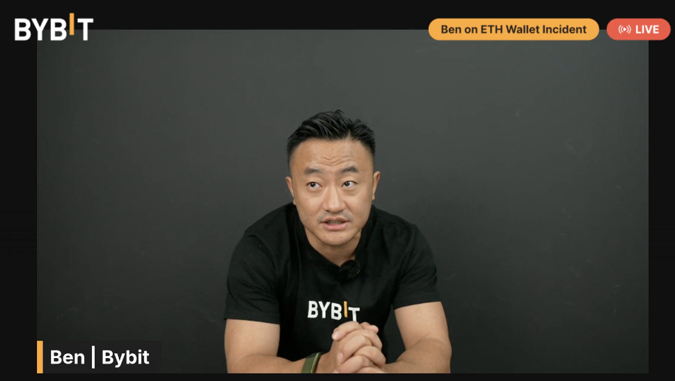 Bybit 遭遇損失 15 億美元,執行長 Ben Zhou 受訪回應