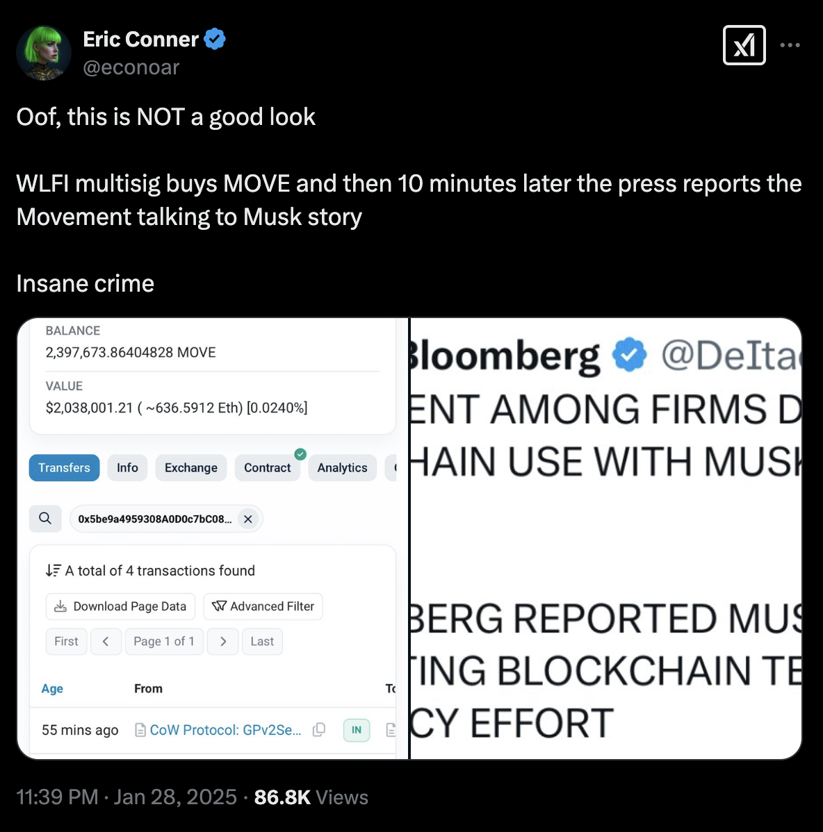 ​Movement 怪怪的？創辦人駁斥與川普專案 WLF 內線交易指控，宣稱無合作關係