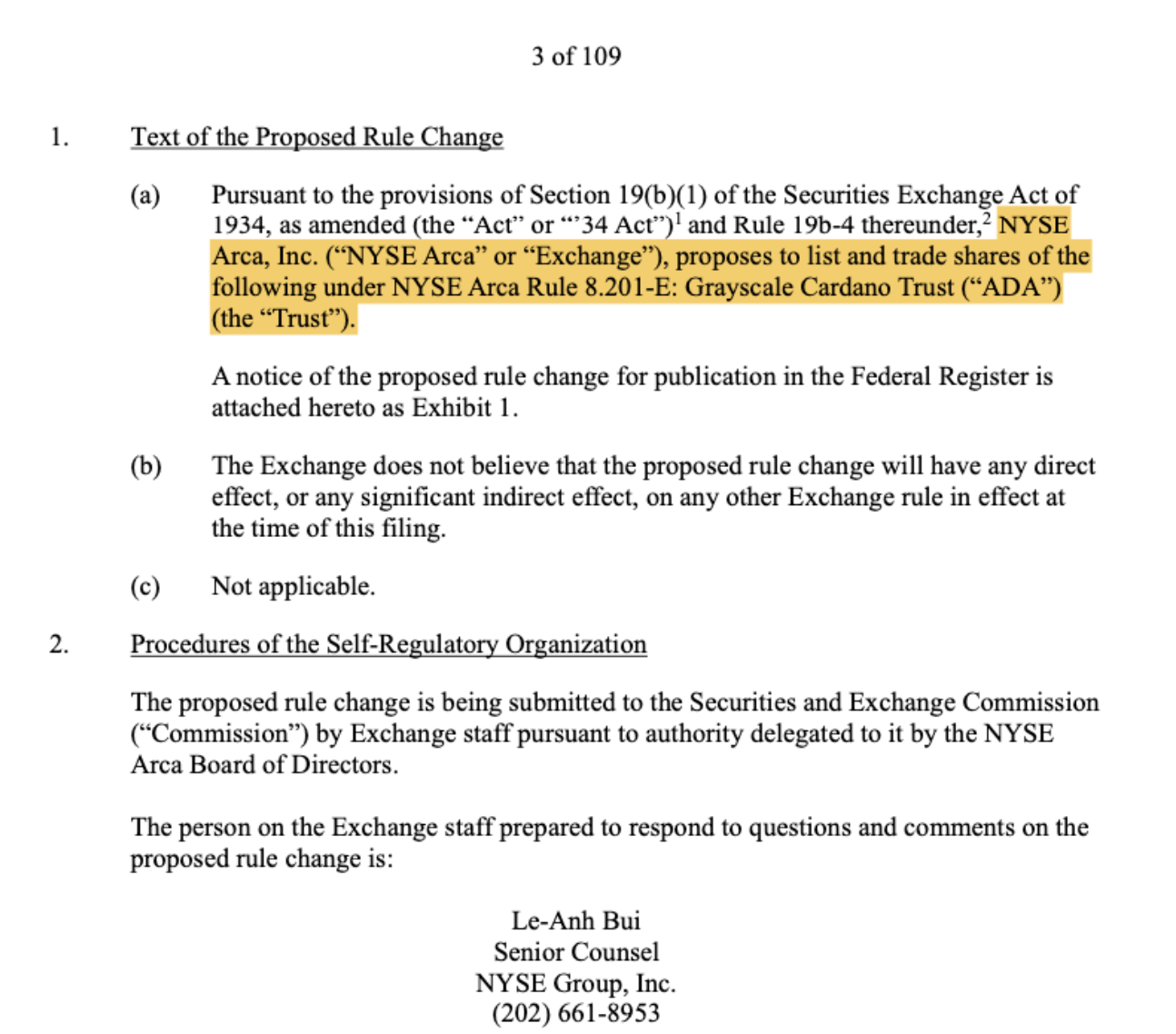 ​灰度申請美國首檔 Cardano 現貨 ETF！Solana、XRP 也在路上，SEC 態度成關鍵