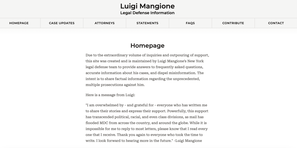 ​聯合健保 CEO 謀殺案進展：Luigi Mangione 紐約聽證會吸引大批支持者聲援