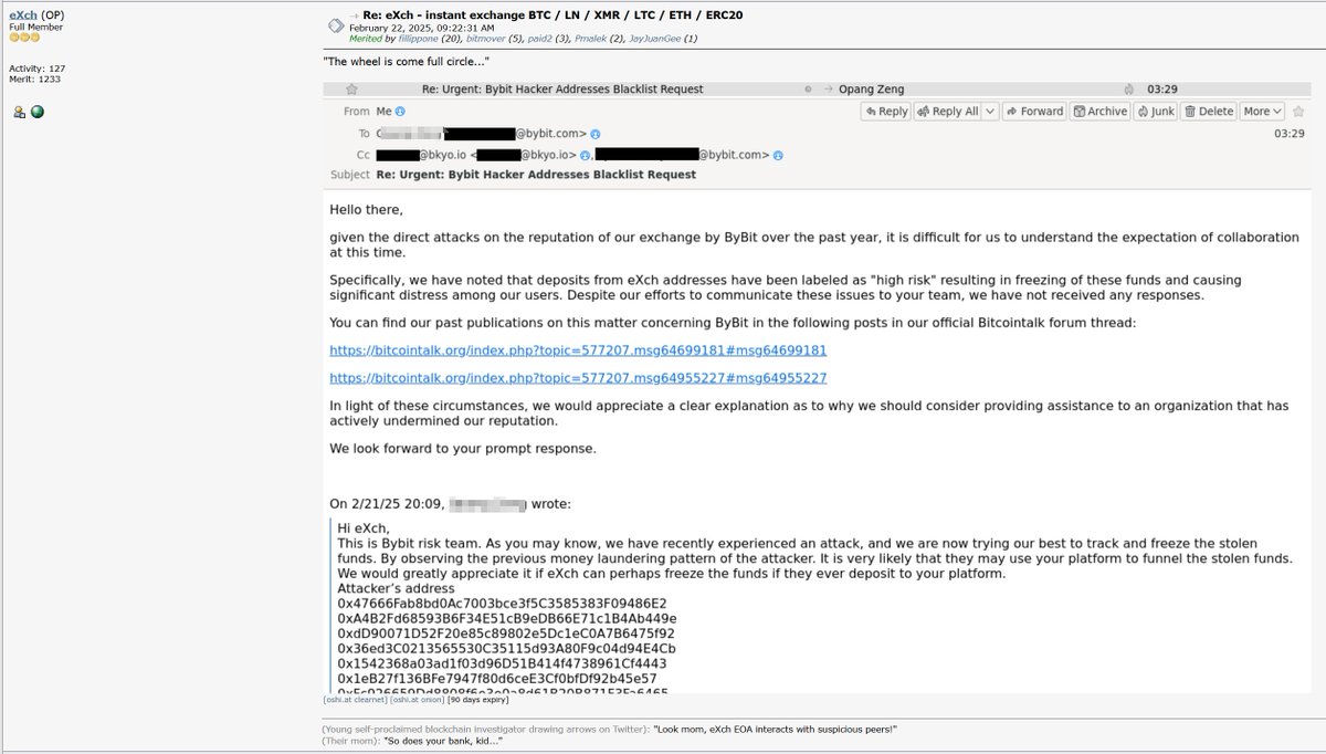 Bybit 遭駭近 15 億美元 ETH 被完全洗白,THORChain 成黑客「提款機」?